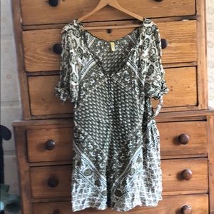 Free People Blue Moon Cold Shoulder Romper